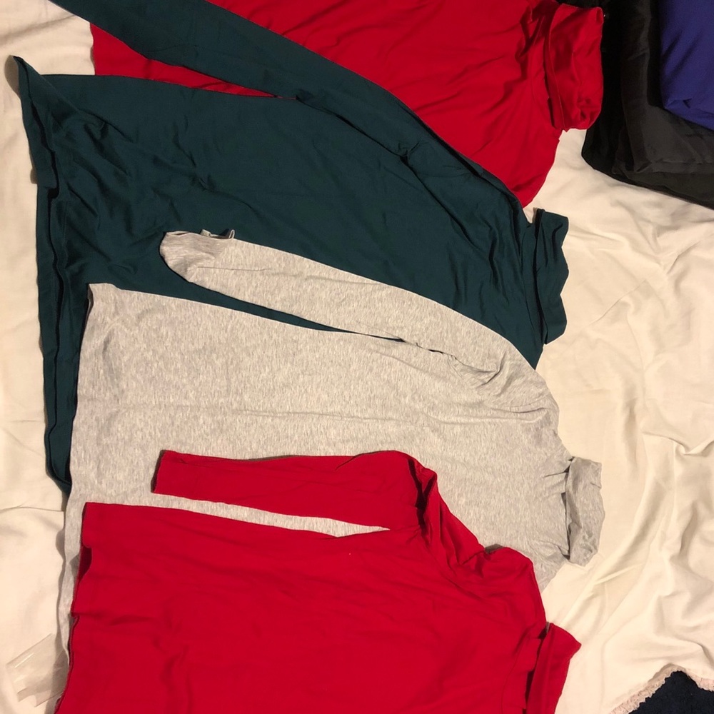Five (5) Turtlenecks